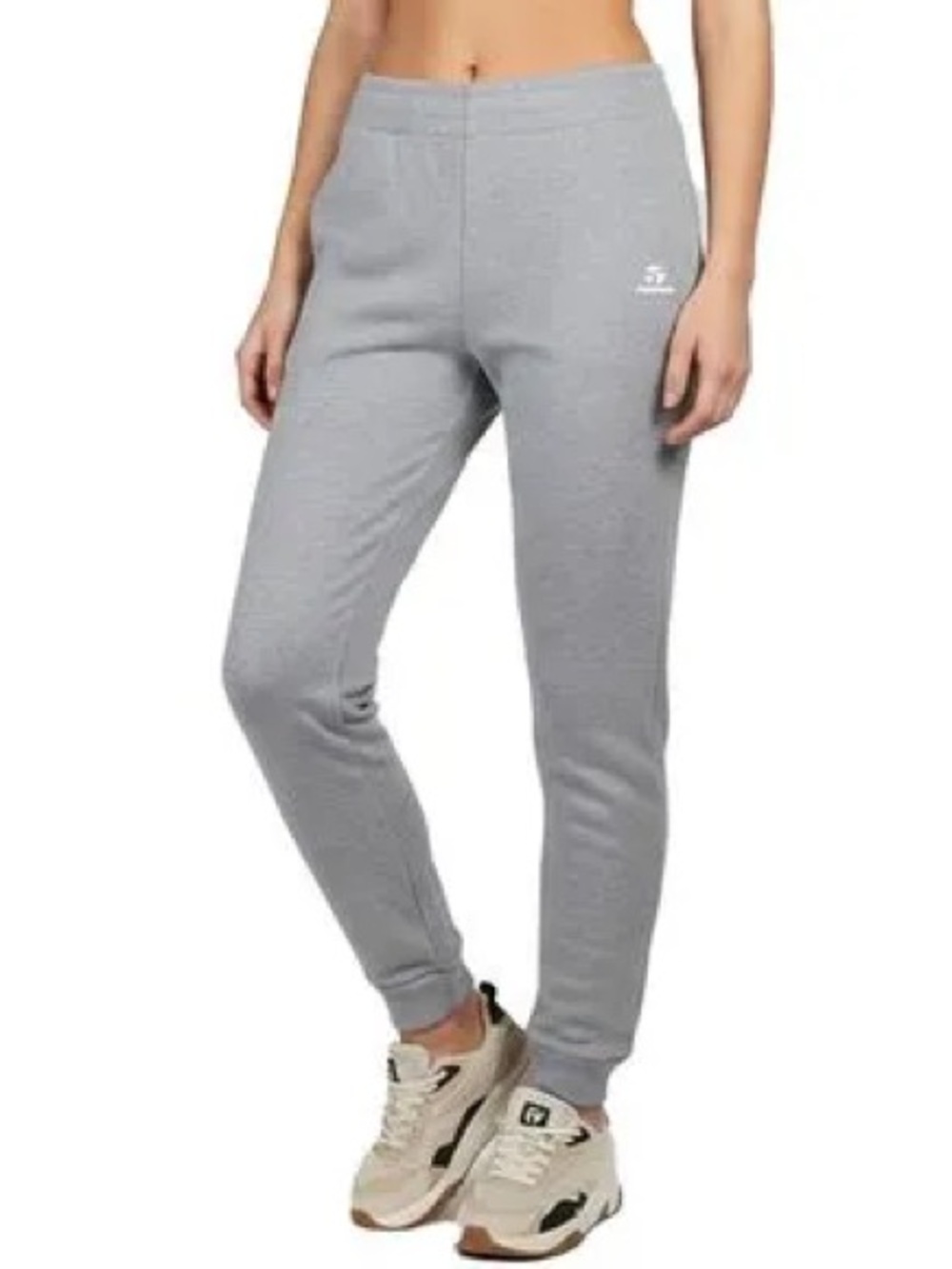 New Converse Grey Drawstring Jogger Sweatpants